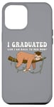 Coque pour iPhone 15 Pro Max Graduation Nap Sloth - I Graduated Can I Go Back To Bed Now