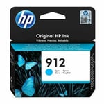 Genuine HP 912 Cyan Ink Cartridge 3YL77AE BOX