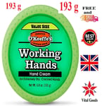 O'Keeffes Working Hands Cream Value Size Jar 193g Hand Cream Dry Cracked NEW UK