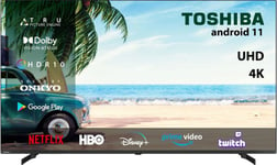 Toshiba 70" 70UA5D63DG / 4K Ultra HD / Android TV / Chromecast (Kartongskada)