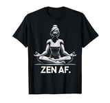 Zen Meditation Graphic Tee for Men Women T-Shirt