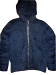 GANT GIRLS LOGO QUILT PUFFER JACKET EVENING BLUE AGE 13-14 YRS NEW NWT