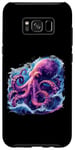 Coque pour Galaxy S8+ Pieuvre mystique art abstrait tentacules idée créative