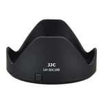 JJC LH-JDC100 lens hood (Canon LH-DC100 + Canon FA-DC67B filter adapter ring)