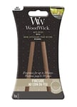 WoodWick Auto Reeds Refills | Car Air Freshener | Fireside | Up to 30 Days of Fragrance | 2 Count