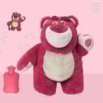 Stitch Winter Extra Large Plysch Termosflaska Handvärmare C