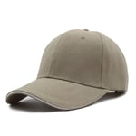 MSTSC Adjustable Pure color cotton Hat,Unisex Baseball Cap for Men Woman,Polo Style Classic Sports Dad Hat (Khaki)