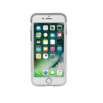 QDOS TOPPER SILVER Topped Slimline Clear Case Cover iPhone 7 8 RRP £14.99