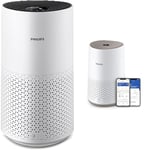 Philips 1000i Series Air Purifier - Removes Germs, Dust and Allergens in Rooms up to 78 m² & Philips Air Purifier 600 Series, Ultra-quiet and energy-efficient, For allergy sufferers, HEPA filte