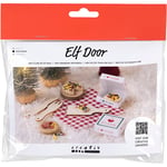Creativ Company Nissens dörr Mini DIY Kit Pizza dörr, Pizza, 1 förp. 977480
