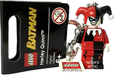 Lego Harley Quinn Keyring Keychain 852315 Batman 2008 Rare