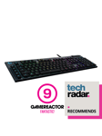 Logitech G815 LIGHTSYNC RGB GL Tactile - ND - Gaming Tangentbord - Nordisk - Svart