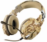 Casque de Jeu Desert Camo Trust GXT 322D