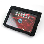 Black Motorola Xoom 2 10.1" Media Edition Android Tablet PU Folio Leather Case With Stand