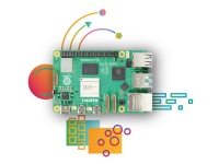 Raspberry Pi 5 Broadcom BCM2712 / 2.4 GHz - RAM 4 GB - 802.11a/b/g/n/ac, Bluetooth 5.0