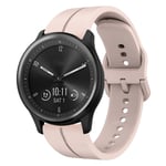 Garmin Vivomove Sport Klokkerem i silikon, 20mm - Rosa