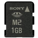 Sony MSA1GU2 1GB Memory Stick Micro M2 + USB Adapter