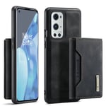 DG.MING OnePlus 9 Pro Skal med avtagbar plånbok, svart