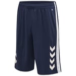 Hummel Basket Shorts Hmlcore Xk - Navy/vit, storlek Small