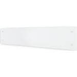 Glamox H60 L el-radiator, 800W/230V, vit, 12 m²