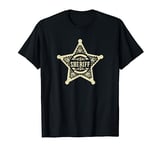 Sheriff Star, Carnival, Mardi Gras, Costume, Chief, Boss T-Shirt