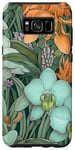 Coque pour Galaxy S8+ Fleurs sauvages - Orchidée florale