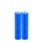 ndegdgswg 3.7V 1000mAh 10440 Lithium-ion Batteries, Replacement Cells for Torch Electric Razor Mouse 2pcs