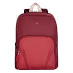Wenger Motion Backpack - Digital Red, Lightweight and Durable Laptop Bag with Multiple Compartments for Work, School, or Travel, Water-Resistant, Breathable Padding, Fits Laptops up to 15.6 Inches