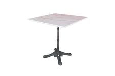 Brafab Loire marmorbord Vit 70 x 70 cm
