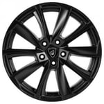 Aluett 89 Matt Black 7,5x19 5/112 ET43 B70 - Aluminiumfälgar