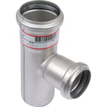 EuroPipe 50 x 40 x 87,5° grenrör rostfritt AISI 304 EN1.4301