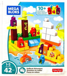 Mega Bloks Sail Boat Island Adventure 42 Pcs Animal Block Set New Xmas Toy 1-5Y