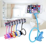 Universal Lazy Bed Desktop Stand Mount Car Holder For Cell Phone Pink