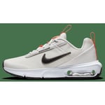 Nike Air Max INTRLK Lite Big Kids' SUMMIT WHITE/BLACK-HYPER ORANGE-WHI, storlek 38