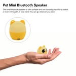 (Little Bear)Pet Mini Speaker Cute Animal Wireless Loudspeaker TDM