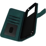 Xiaomi Poco C40 Case Smile Design Folio Video Stand Feature Green