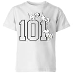 Disney 101 Dalmatians 101 Doggies Kids' T-Shirt - White - 11-12 Years - White
