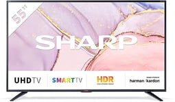 SHARP 55BJ6E TV LCD LED 139 cm (55") - Ultra HD (4K) 3840 x 2160 HDR