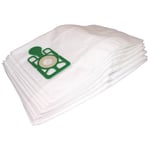 10 x Vacuum Cloth Hoover Bags HEPAFLO Wet & Dry Numatic Charles CVC370 CVC370-2