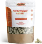 Pure Nattokinase Capsules - Natural Cardiovascular Support - 200Mg Pure Nattokin