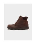 Barbour Mens Stoor Leather Boots in Brown - Size UK 8