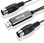 Midi til USB adapter kabel - 2 m
