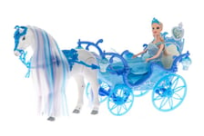 Crystals - Fashion Doll - Häst & Vagn Med Ljud Leksaksset (Utgått)