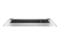 Hp 856700-B31, Underhölje + Tangentbord, Amerikanskt Internationellt, Hp, 17-X000
