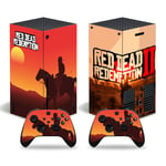 Kit De Autocollants Skin Decal Pour Xbox Series X Console De Jeu Red Dead Redemption 2, T1tn-Seriesx-8003