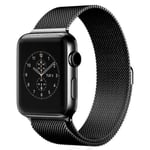 Säädettävä Apple Watch 38mm hihna - Musta