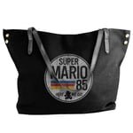 Super Mario Retro Rainbow Ring Drawstring Bag Backpack Gym Dance Bag Backpack for Hiking Beach Travel Bags 12.9x18 inch