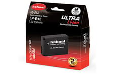 Hahnel Batterie appareil photo Ultra LP-E12 pour Canon EOS M50 MKII, M50, M200 et SX70 Hs