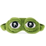 Handtrummor Barn Söta Ögonmask Sömn Grodmask 3D Fluffig För Sovande Ögonbindel För Flickor Spel Resa Pojkar Tonåringar Cartoon Fluff Ögonbindel
