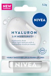 NIVEA Hyaluron Moisture Plus Lip Balm (5.2g), Ultra-Light Stick...